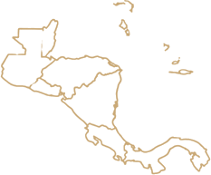 Mapa de México, Centroamérica y el Caribe